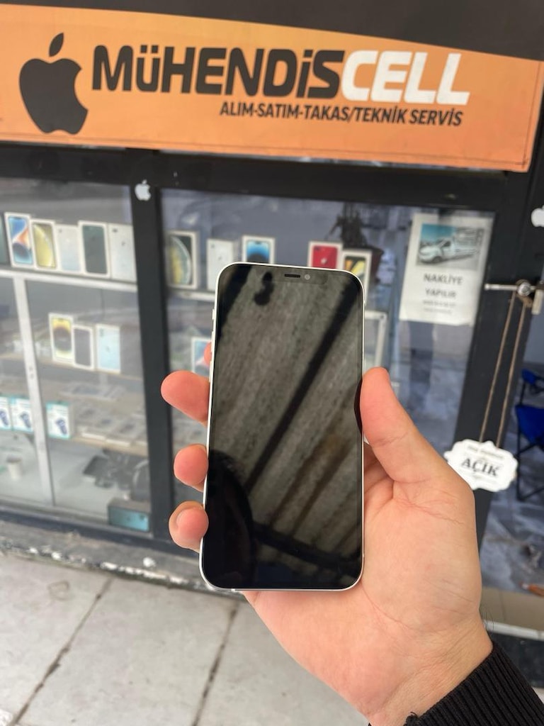 MÜHENDİSCELLDEN YURTİÇİ İPHONE 12 128 GB PİL %100 SORUNSUZ - 4