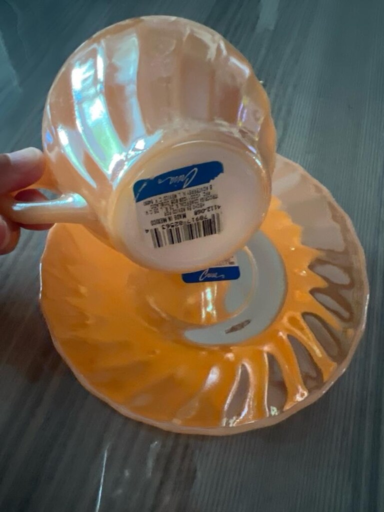 vintage Mexico nostaljik kahve fincanı 6 kişilik - 2