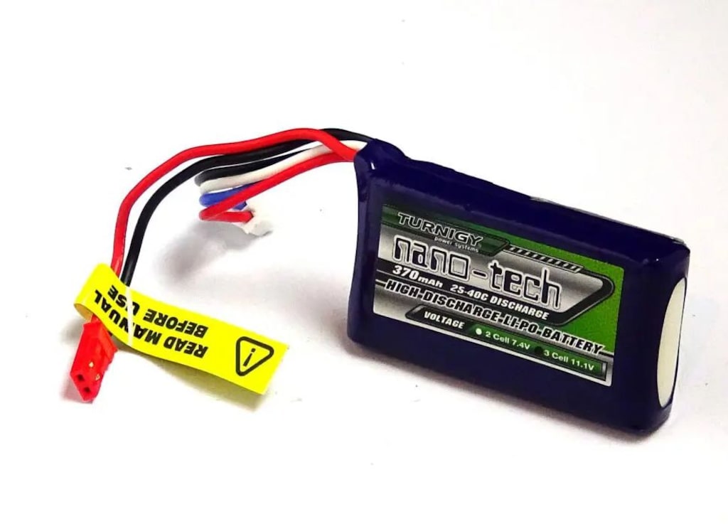 Turnigy nano-tech 7.4V 370mah 2S 25~40C Lipo Pil