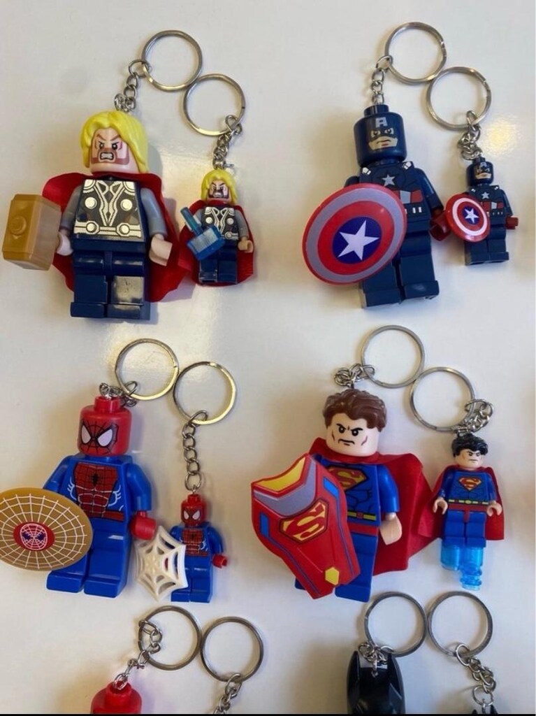 Lego Dev Marvel Figür Anahtarlıkları - 4
