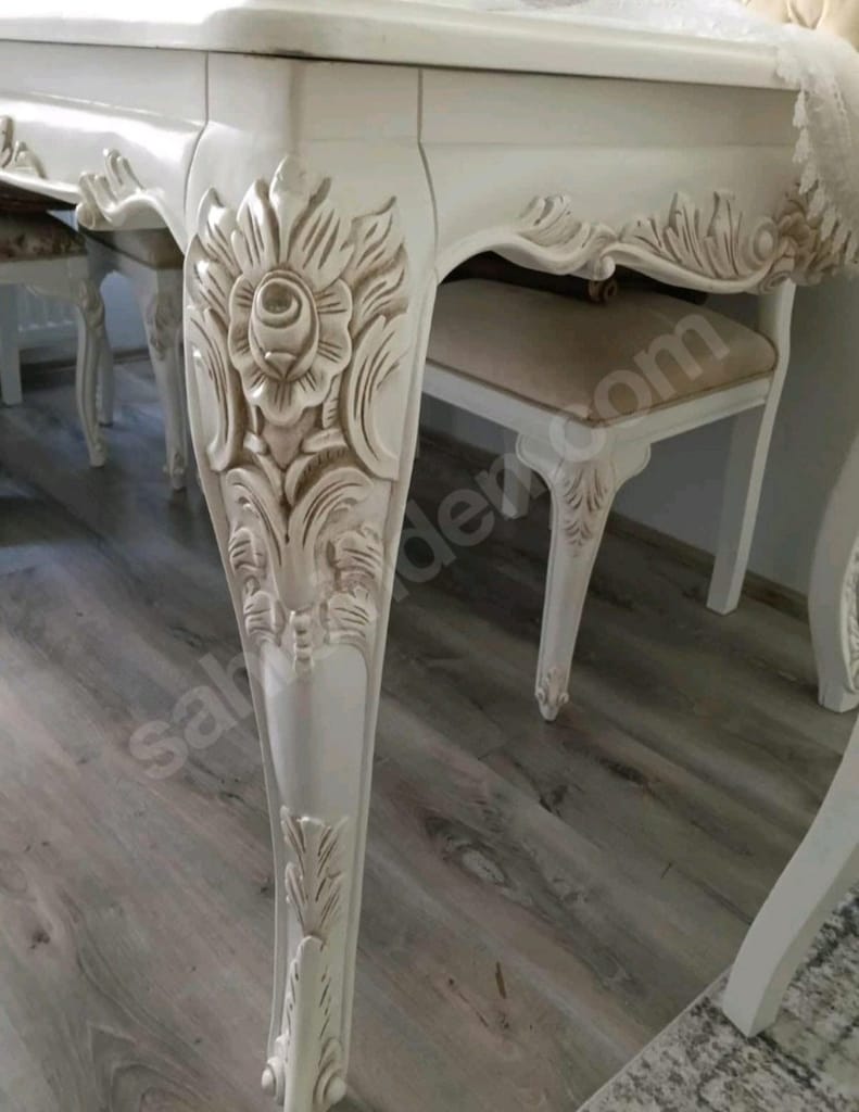 antika vintage sehpa,dresuar, vintage yemek masası takımı,yatakodasıTk - 5