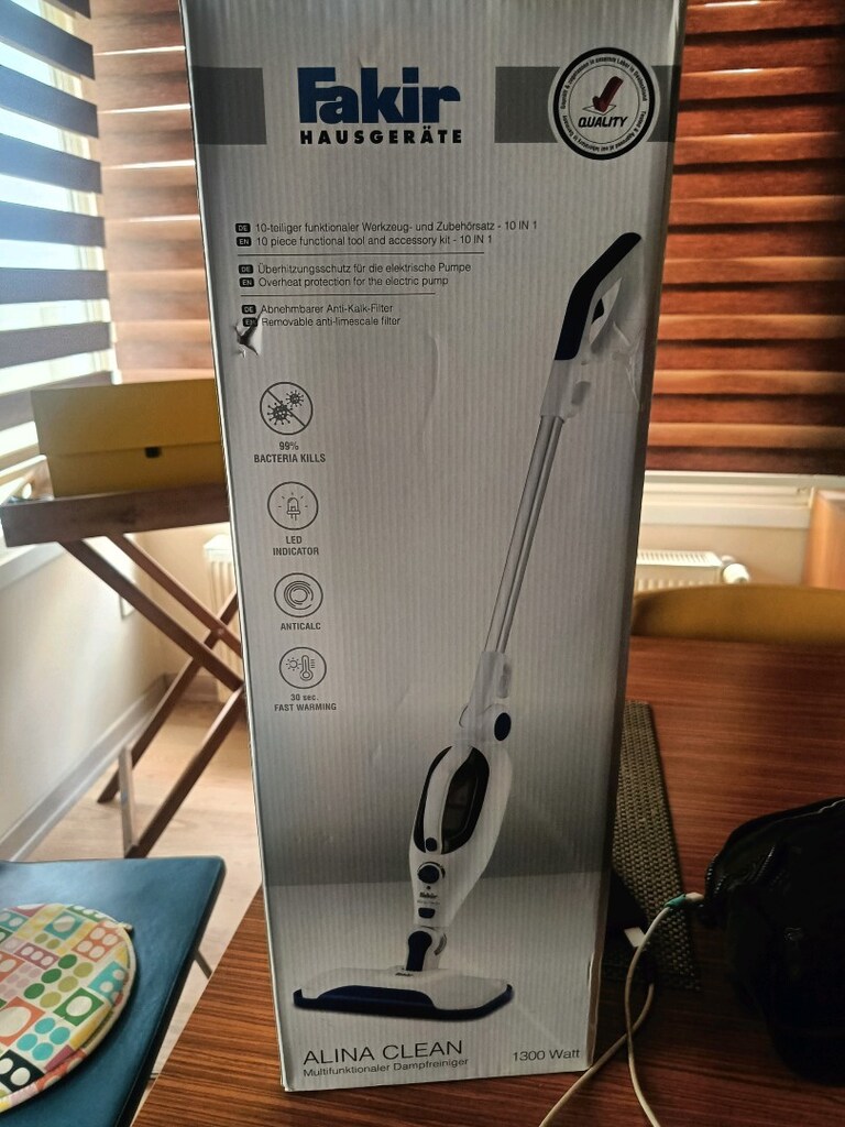 FAKİR ALİNA CLEAN çok fonksiyonlu buharlı temizleyici - 2