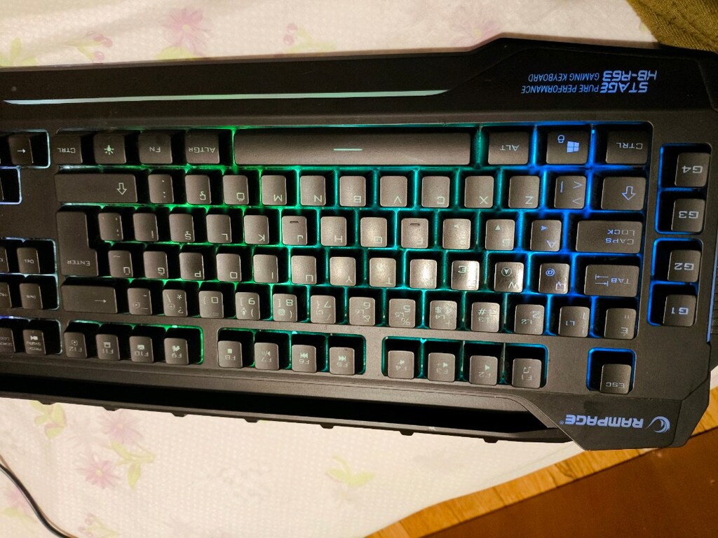 Rampage STAGE KB-R63 model oyuncu klavyesi - 2