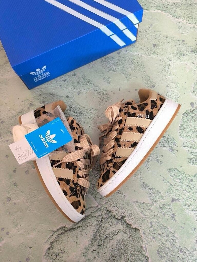 Adidas Campus Leopar Kadın Ayakkabı 36-38 - 2