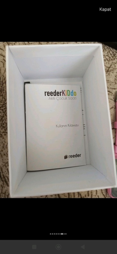 Reeder Kiddo akıllı hatlı saat - 6