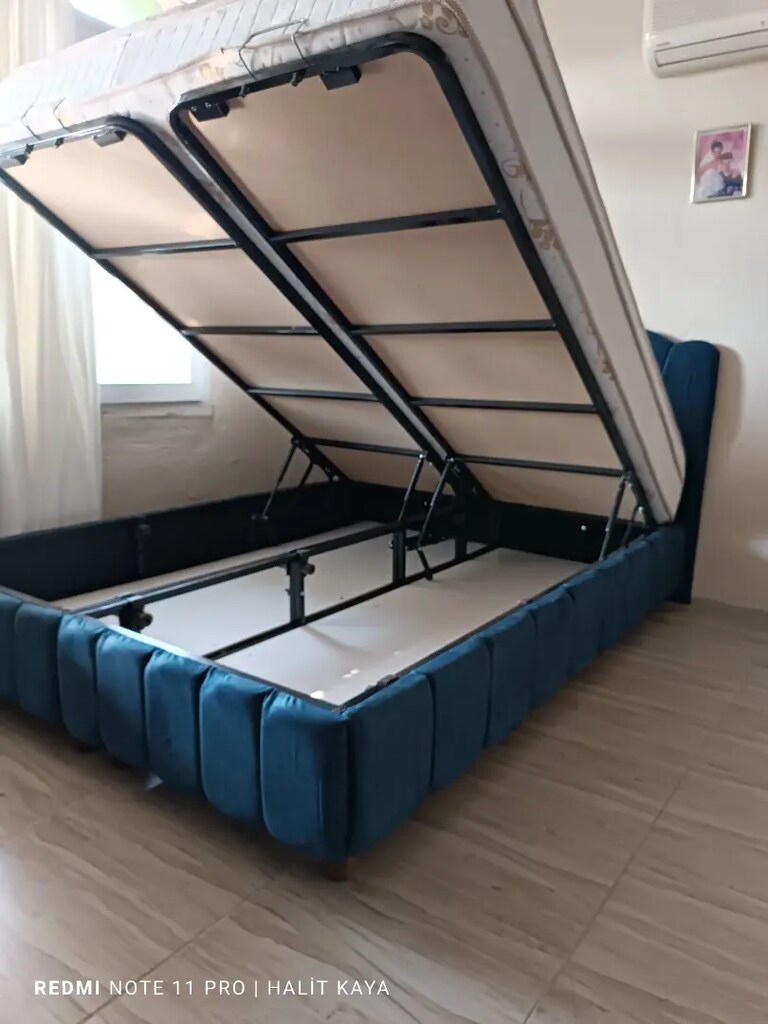 Çift kişilik baza başlık full ortopedik yatak - 2