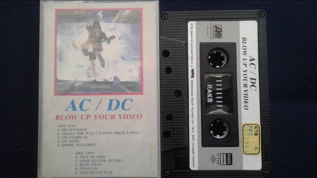 AC/D'DEN 2 ADET DÖNEM BASKI KASETLERİ - 2