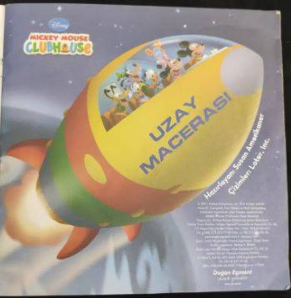 Mickey Mouse Clubhouse - Uzay Macerası (Disney Kitabı) - 2