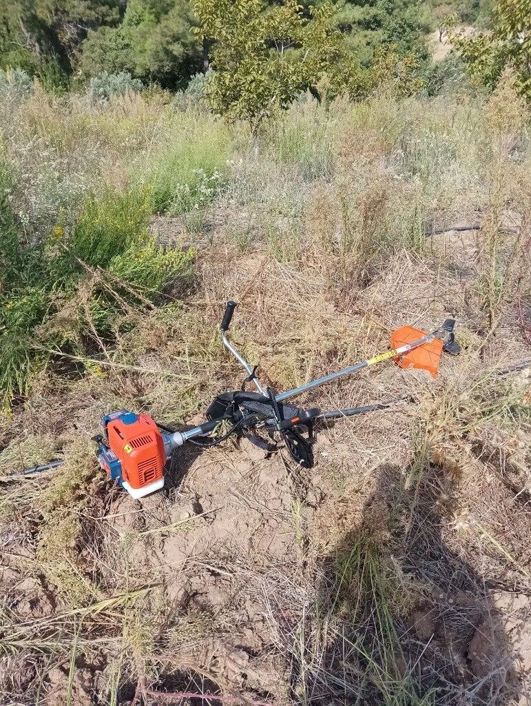 Daha sıfır bı defa kullanıldı ot biçme makinesi - 3