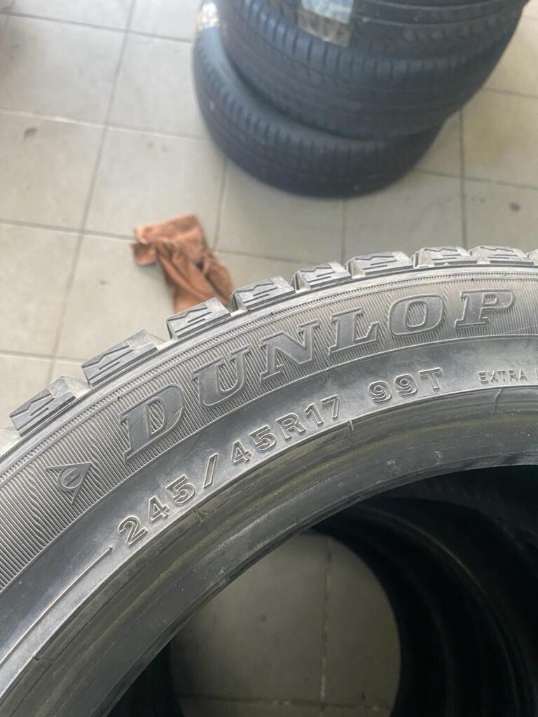 245/45-17 Dunlop Kar Tipi Takım - 5