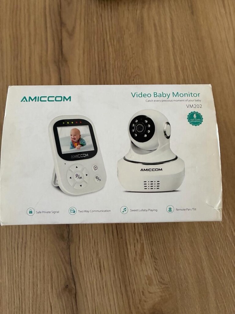 Amiccom VM202 5" Monitörlü Dijital Bebek Kamerası (Çok Temiz) - 4
