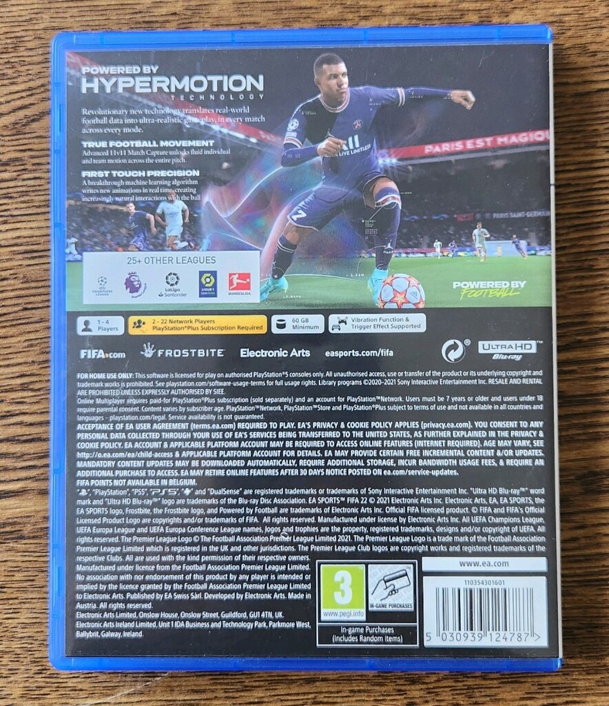 PLAYSTATİON 5 (PS5) 2 ADET ORJİNAL FIFA FUTBOL OYUNU - 9