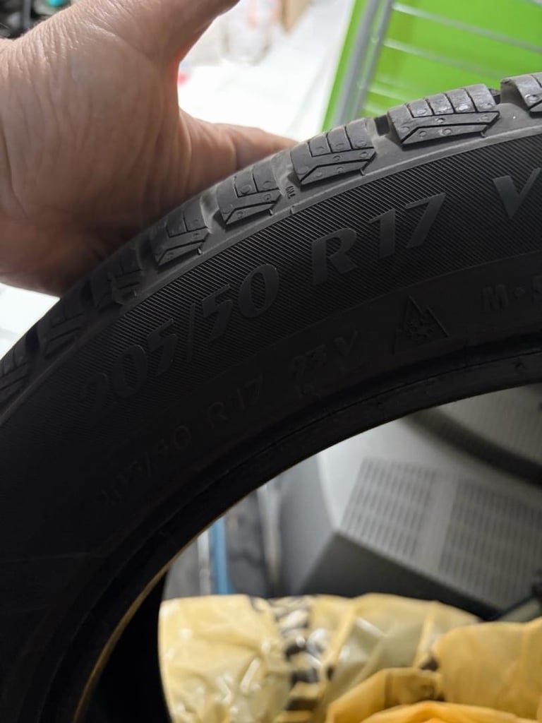 25 üretimi 205-50-17 XL 3 adet kışlık 1 adet 4 mevsim lastik - 6