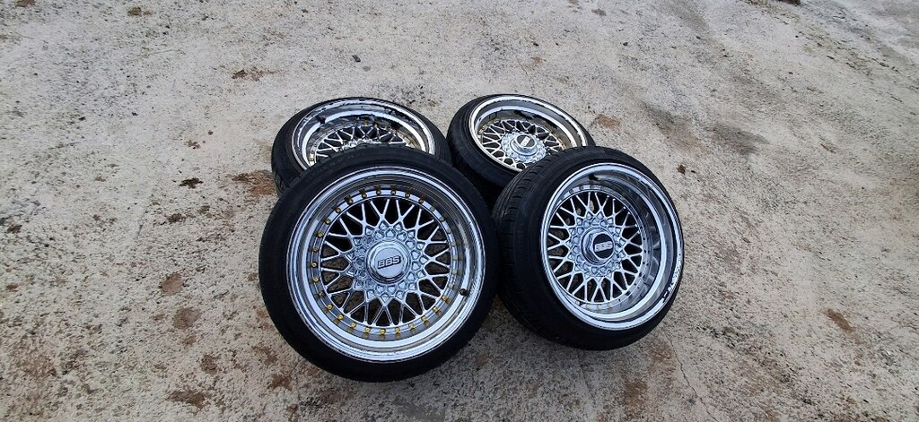 16 İNÇ. 4×100 BBS. KROM. LASTİKLER. TEMİZ 45 YANAK - 3