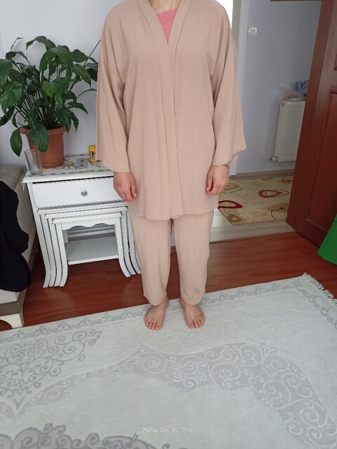 Bayan yazlık takım tunik pantolon