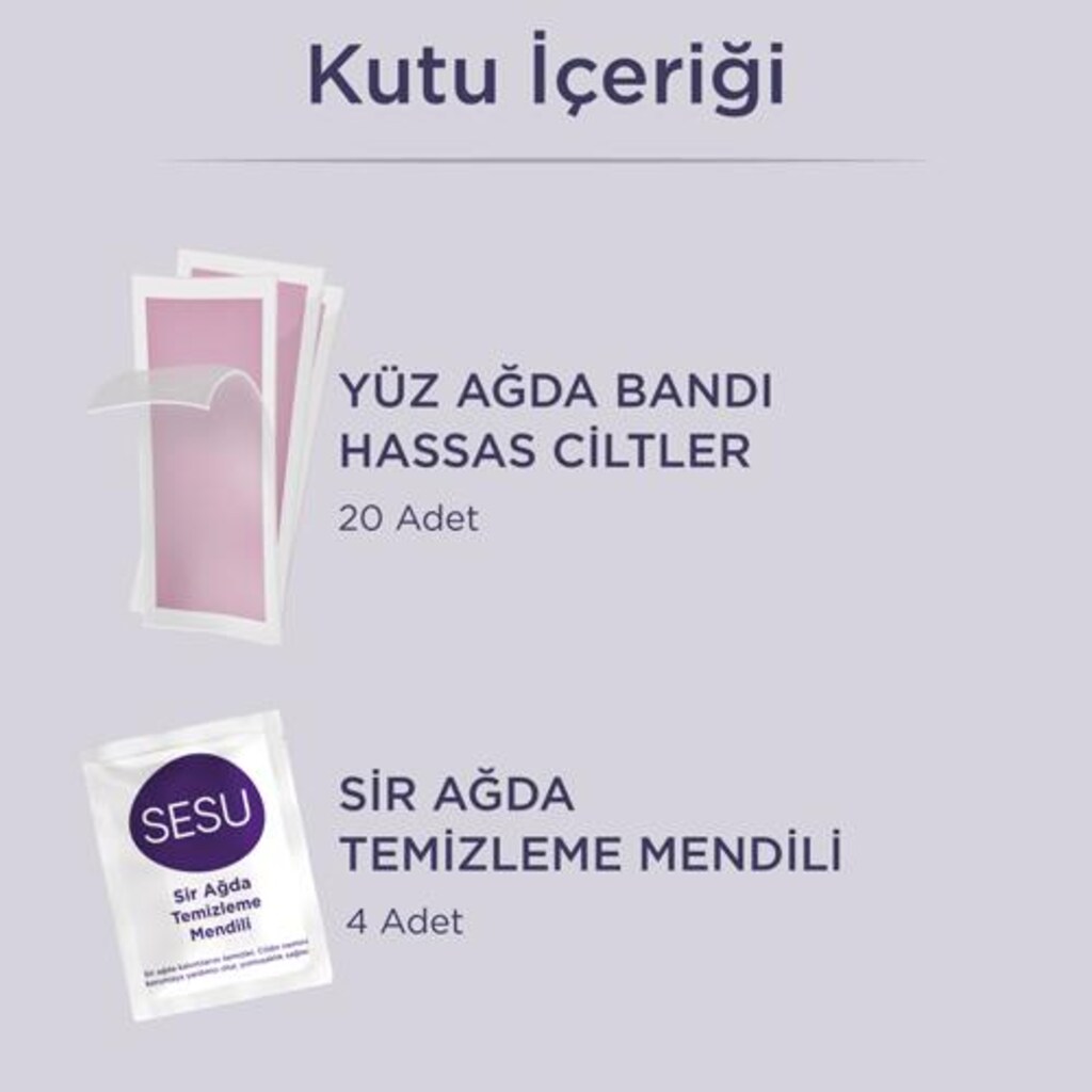 SESU SİR AĞDA BANDI 20 + 4 LÜ YÜZ BÖLGESİ - 6