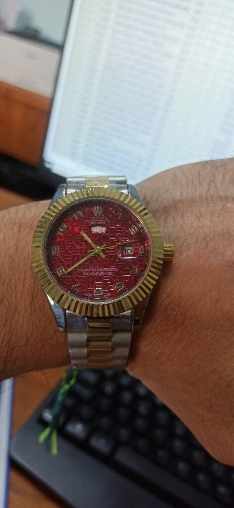 Rolex gün ve tarih göstergeli kol saati - 5