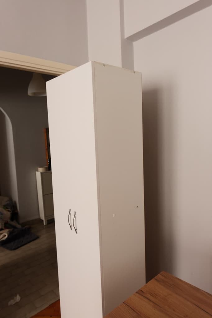 Beyaz Çok Raflı Dolap 175x50x35 - 7