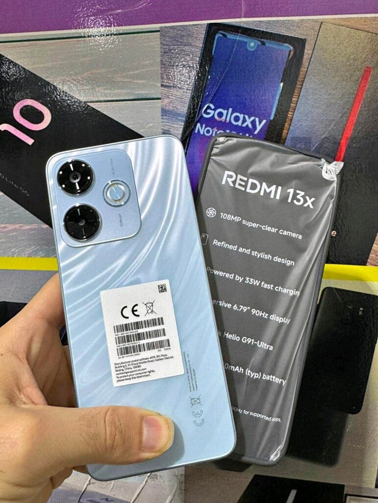 redmi 13X sıfır cihaz renkleri mevcut 256 GB hafıza 8 4 ram global - 3