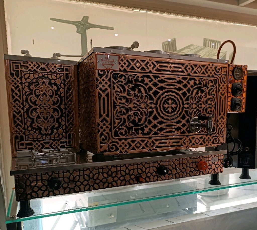 Bakır Çay Kazanı Üçlü Çay Kazanı Otomatik Çay Makinası FATURALI - 3