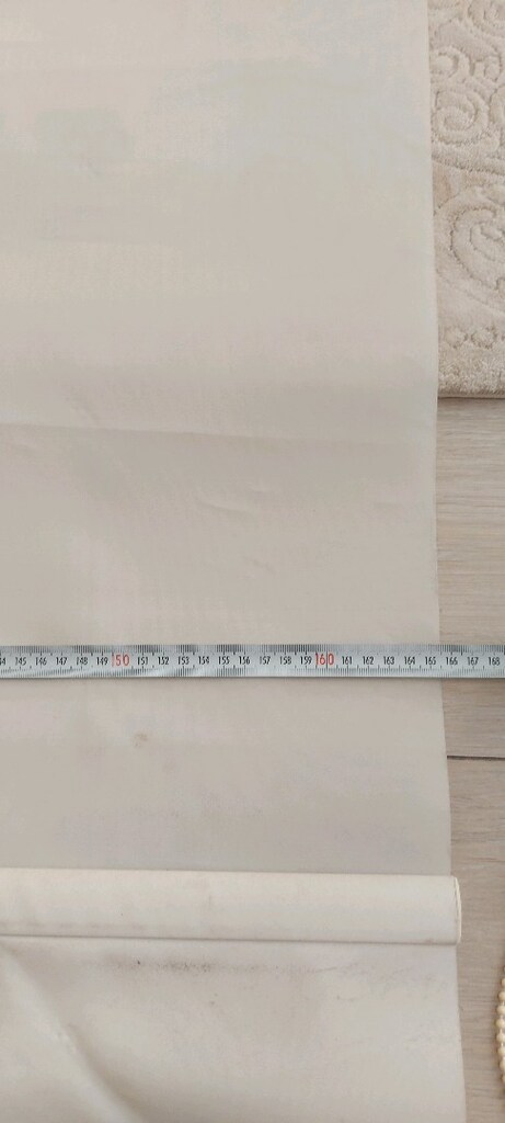 Temiz Klasik Etekli Düz Stor Perde - 4