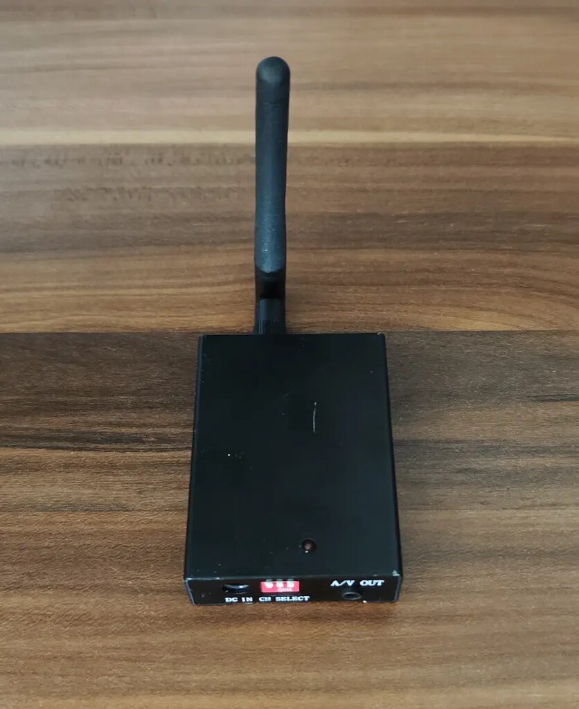 24 Mini-RX 2.4GHz 3Ch Wireless A/V Receiver - 3