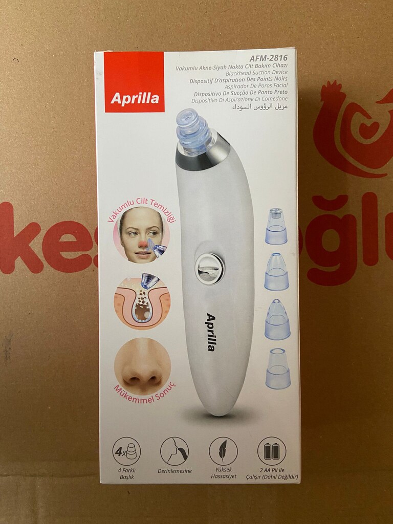 Aprilla Vakumlu Akne Siyah Nokta Cilt Bakım Cihazı SIFIR - 2