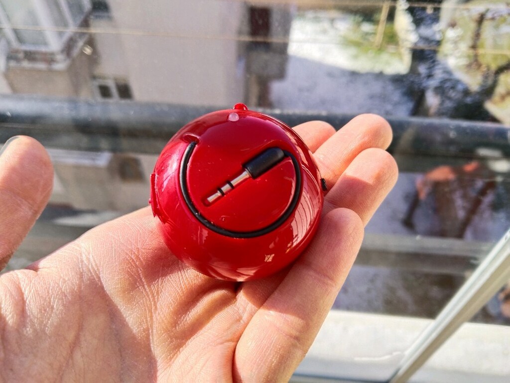 Goldmaster Kırmızı Renk Ses Bombası - 3