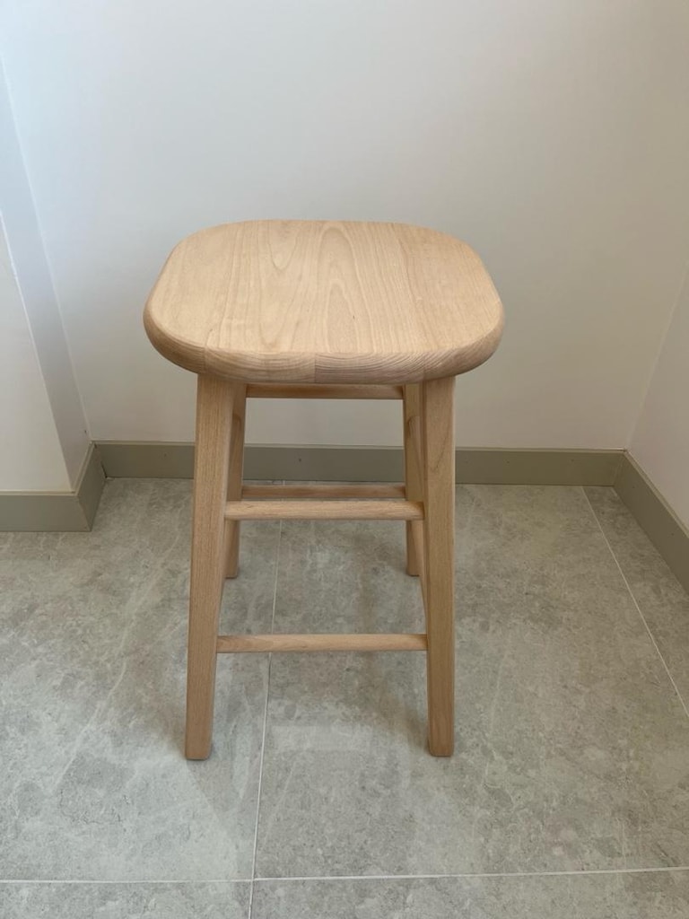 60 cm Ahşap Bar Taburesi - 5