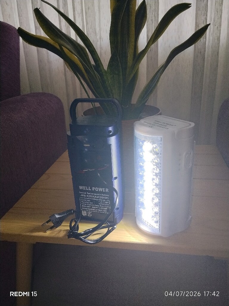 KAMP LAMBASI ŞARJLI USB ÇIKIŞLI TELEFON ŞARJ YERİ TUTMA KULPU 2 RENK - 6