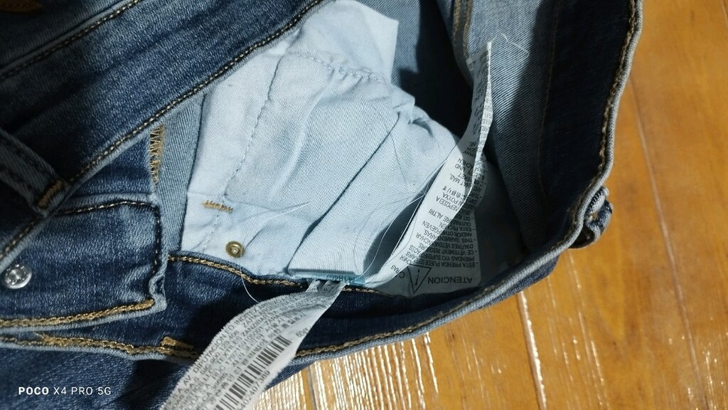 #Zara likralı jeans.Eni çekilince 41 Boyu 97 Paça 13 ???BOMBA İNDİRİM. - 9