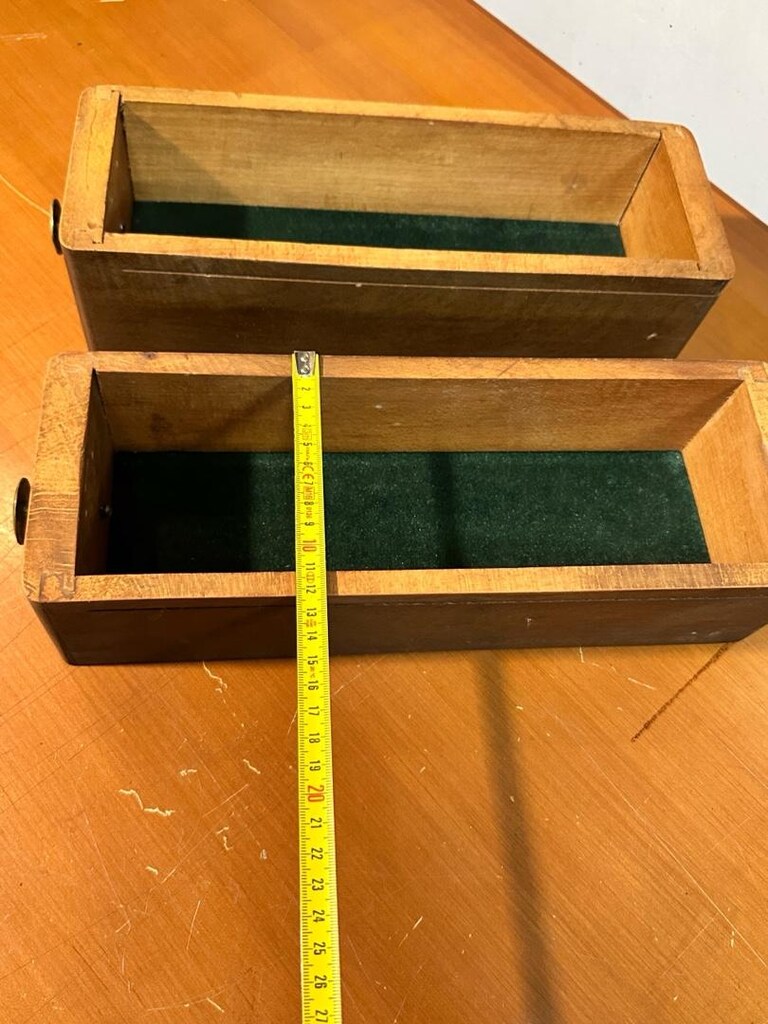 Ahşap vintage çekmece kutu - 8
