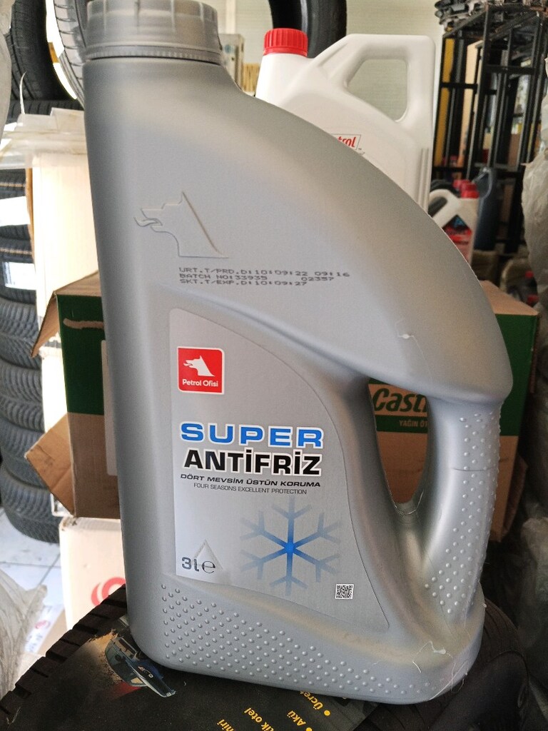 antifiriz petrol ofisi 3 lt mavi - 3