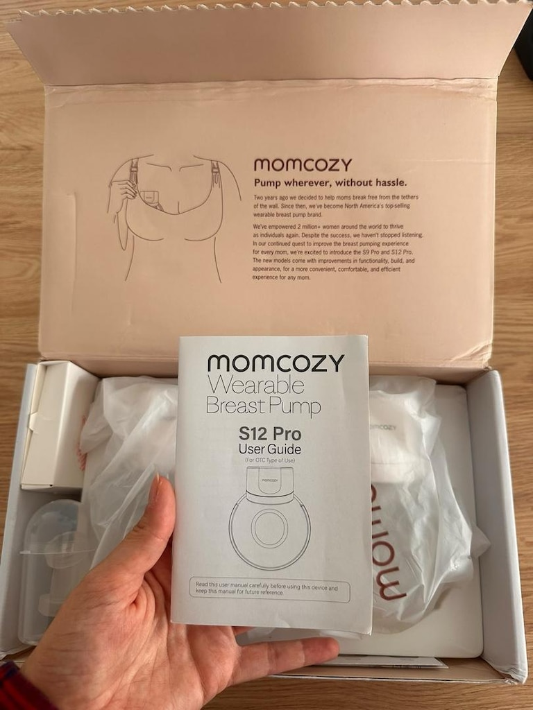Momcozy S12 Pro Giyilebilir 2li Süt Sağma Pompası - 9
