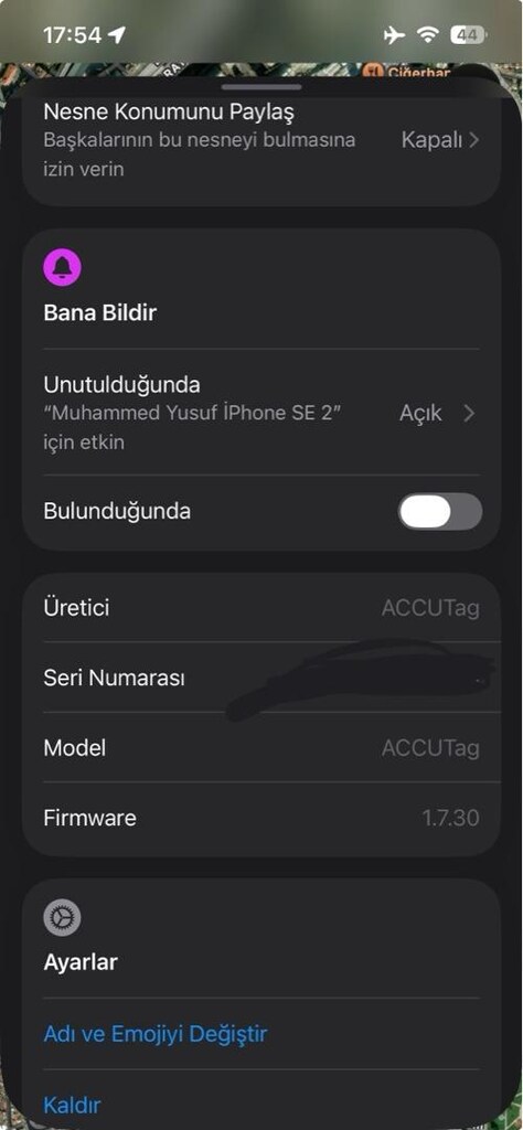 Apple Bul (Find My) Uyumlu Akıllı Takip Cihazı / Smart Tag (ACCUTag) - 4