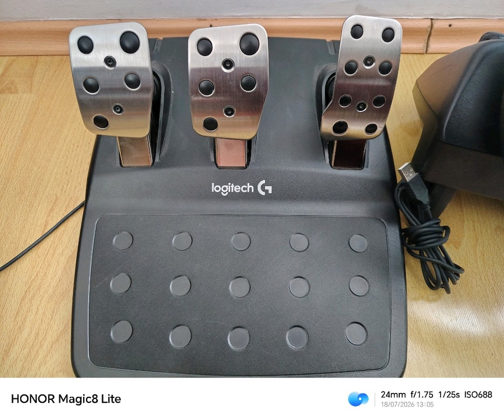 PC, PS3, PS4, PS5 ile Uyumlu DİREKSİYON PEDAL SETİ. SIFIRDIR - 3