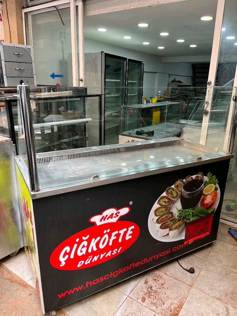 satılık çiğköfte hazırlık ve soğutuculu dolap - 3