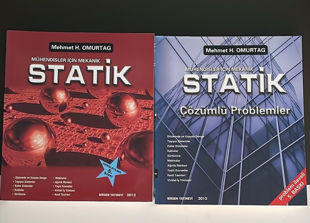 statik mimarlar için kaynak kitap sıfır ayarında 2 kitap tek fiyat