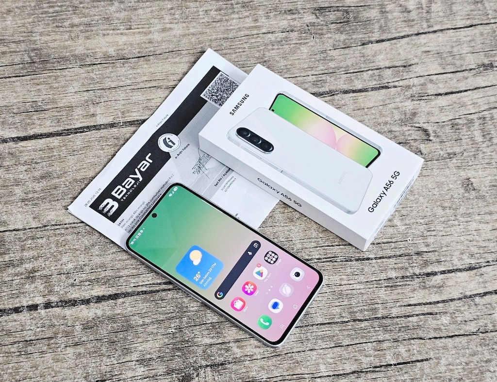 SAMSUNG A56 5G 128 GB 12 AY GARANTİLİ ORJİNAL HATASIZ - 2