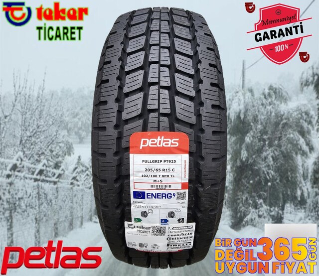 205 65 15 PETLAS PT925 #kış & kar lastiği# Teker Ticaret
