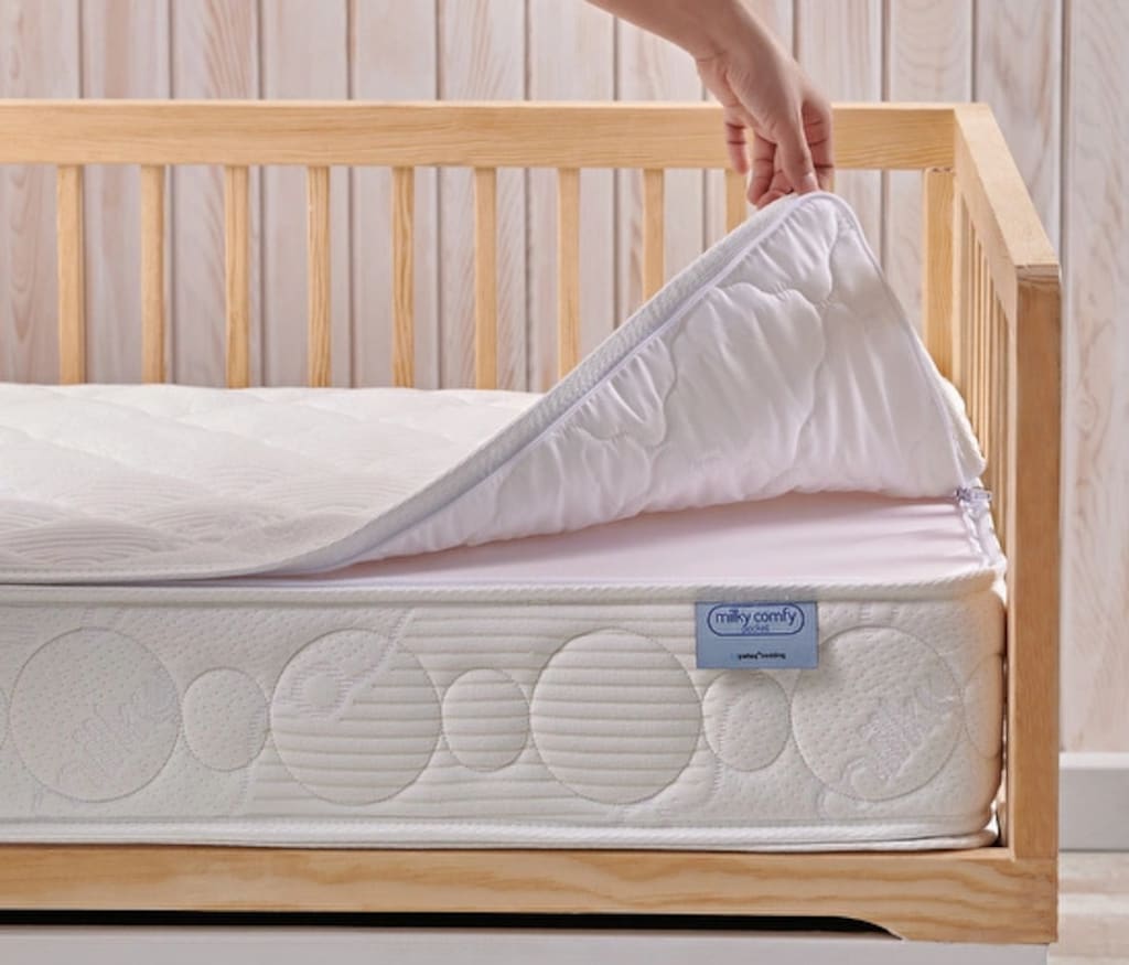Prego Bergamo plus park yatak + yataş milky Comfy Paket yaylı yatak - 13