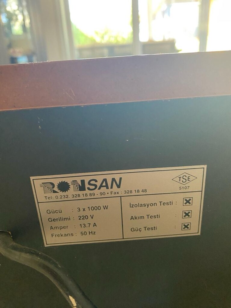 Elektrikli antika ahşap ısıtıcı - 2