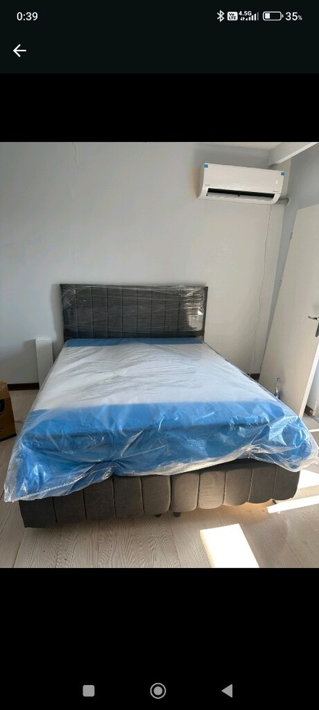 160/200 ölçü baza Başlık yatak takım sandıklı baza - 4