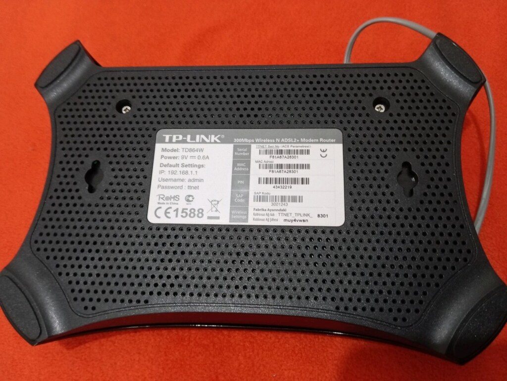 Modem TTNET TP LINK - 7