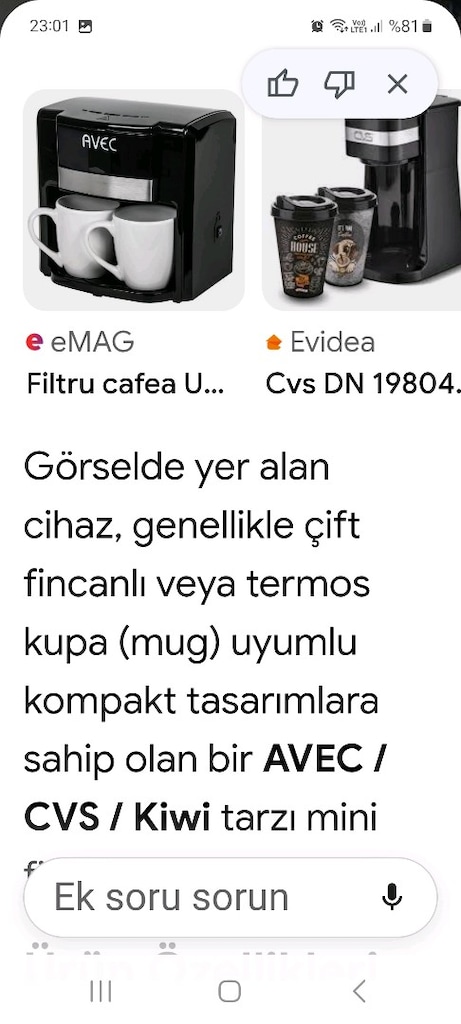 avec filtre kahve makinesi çiftli - 6