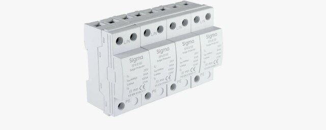 Sigma 50ka Alçak Gerilim Parafudru SP4-B100 Tip 1 / B Sınıfı