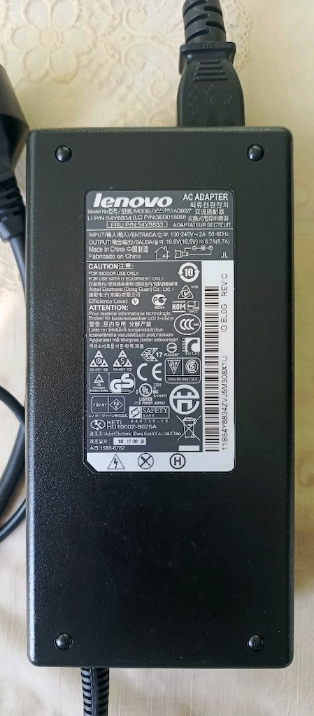 Lenovo Orijinal Şarj Adaptörü (130W) - 3