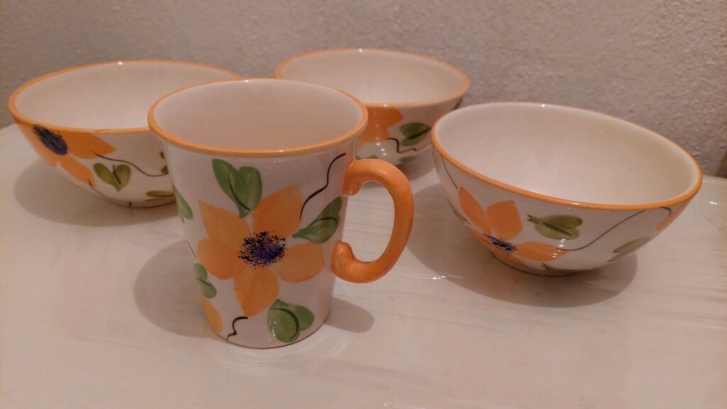 Çorba Kasesi ve Kupa Bardak •Seramik Şık Mini Takım •Yeni Ürün - 3