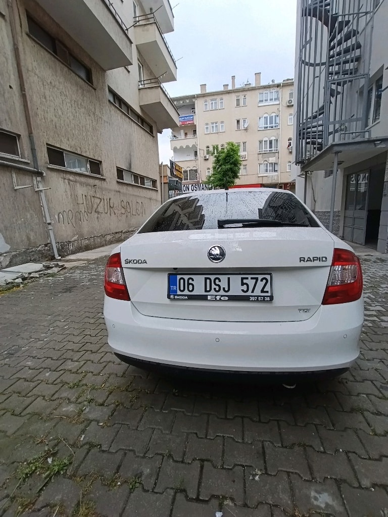 2013 Model Skoda Rapid 1.6 tdı Elegance - 7