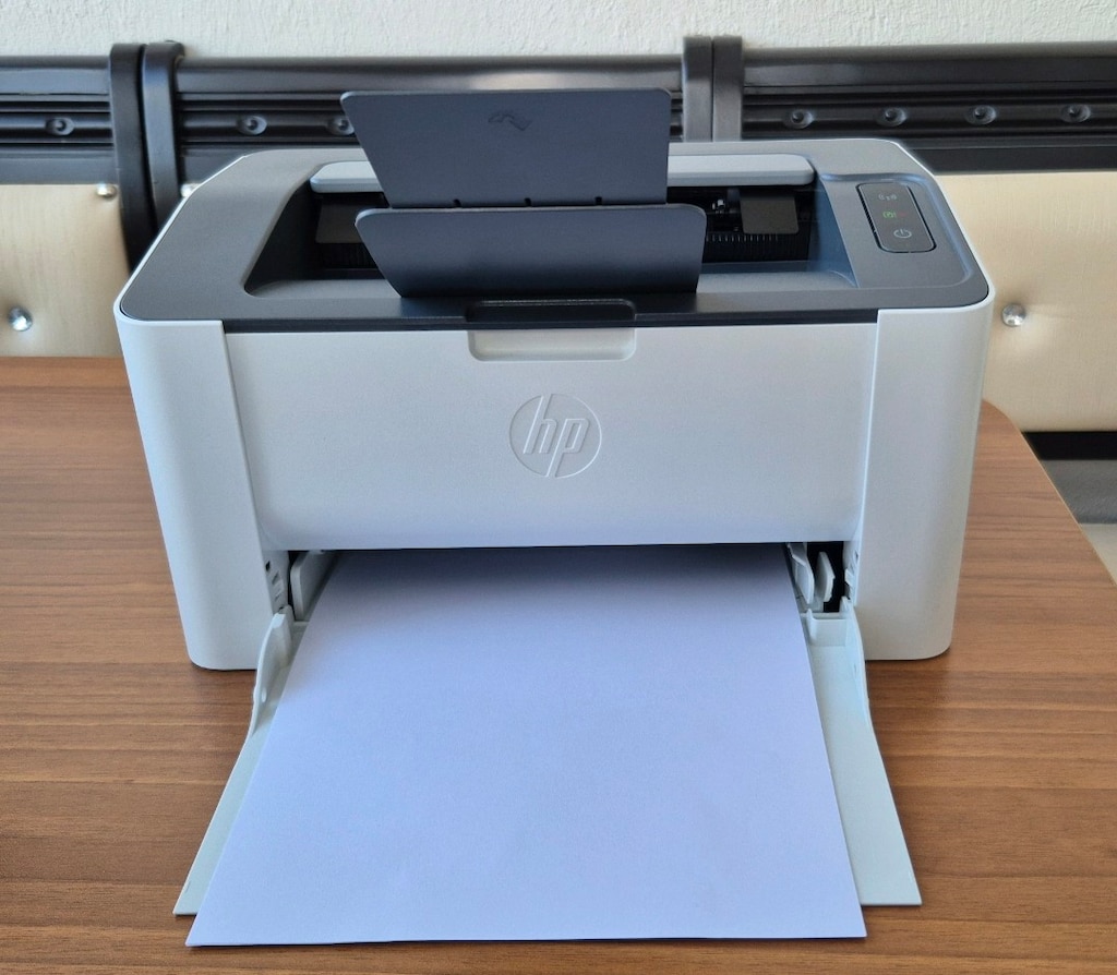 HP Laser 107w Wi-Fi Lazer Yazıcı - Çipsiz Resetli (Sınırsız Toner) - 4